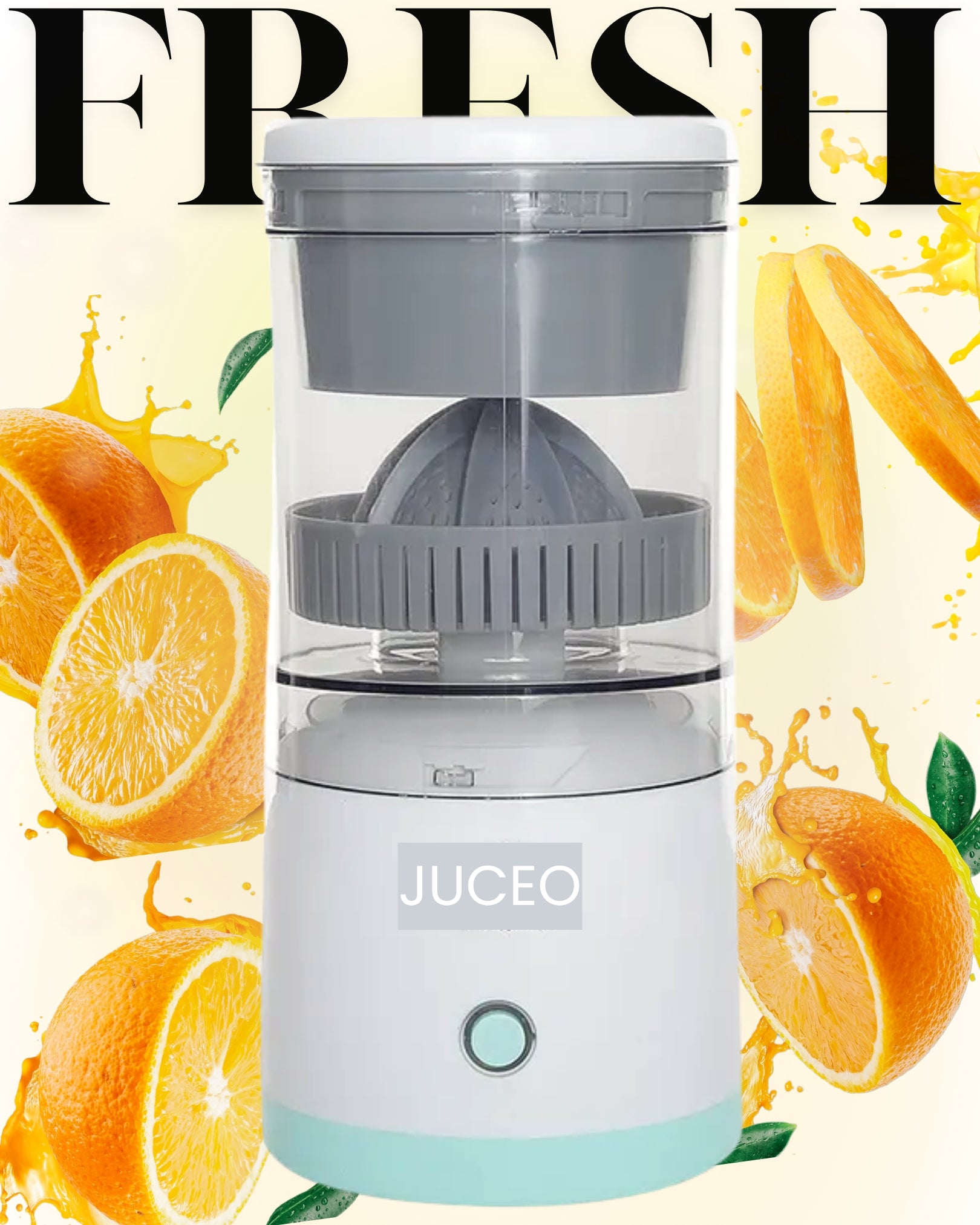 ORAANZ Juceo™ - Portable power. Pure juice.