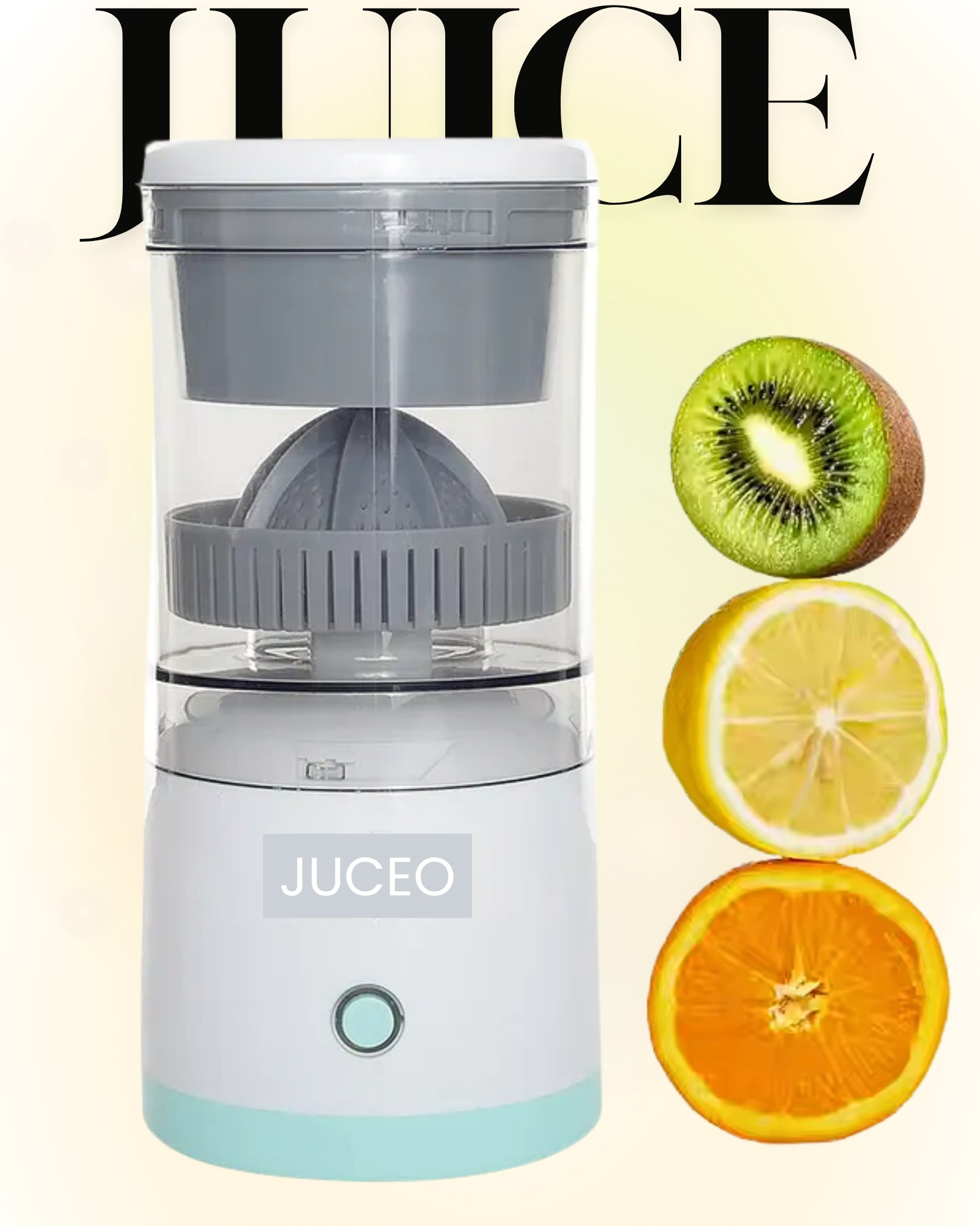 ORAANZ Juceo™ - Portable power. Pure juice.