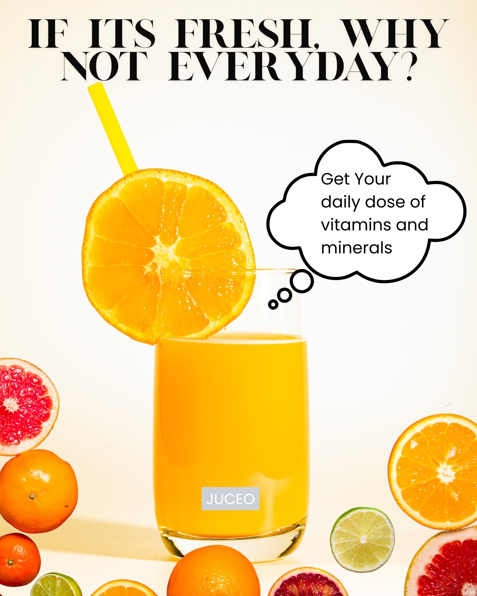 ORAANZ Juceo™ - Portable power. Pure juice.